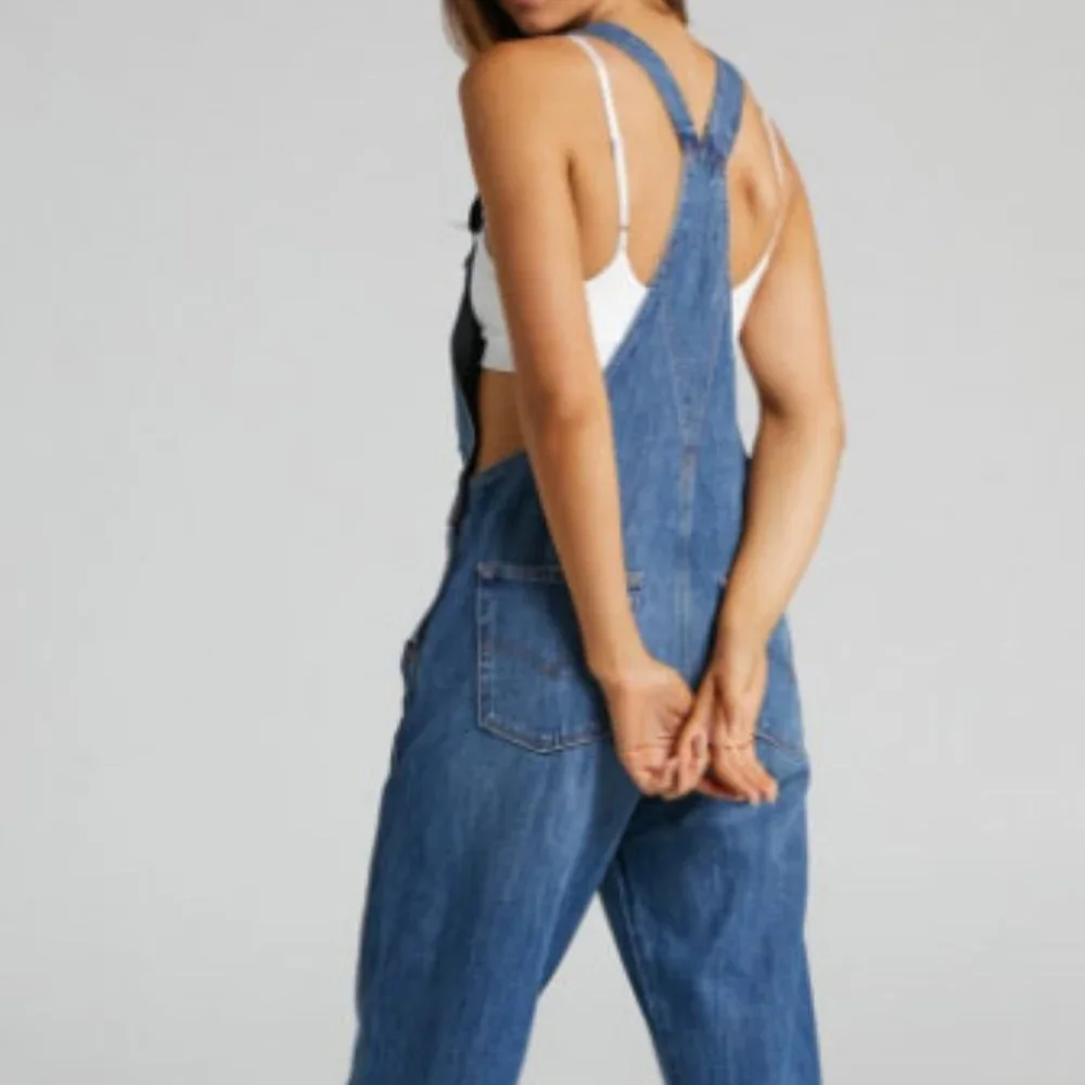 Levi's On Hiatus Vintage Overalls Medium Wash - Picture 7 of 15